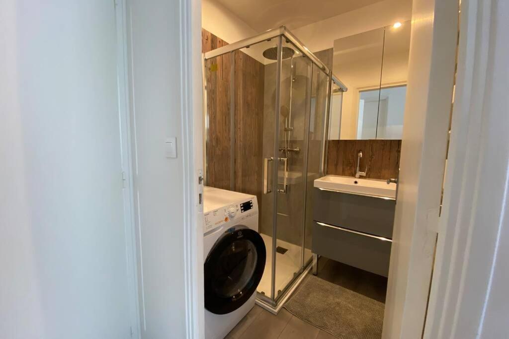 Apartamento Duplex 70m2 climatisé avec parking compris Reims Exterior foto